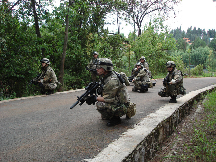 美军山地迷彩野战精彩照片