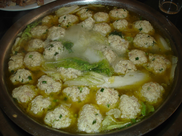 豆腐圆子火锅