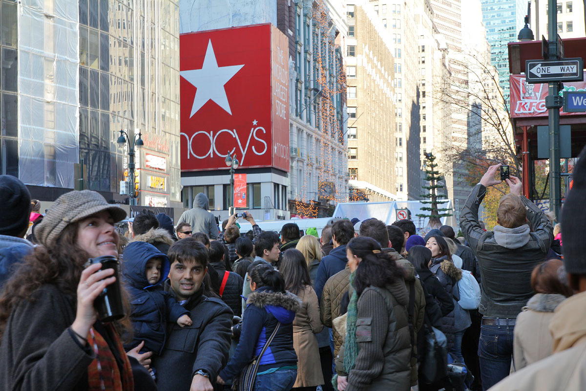 2011年 美国纽约市感恩节街头随意漫步