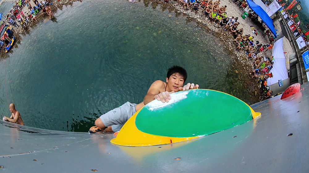 水上攀岩大party精彩照片回顾---2014中国首届水上攀石大赛暨华东攀岩