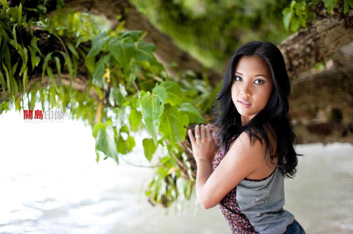 关岛美女stephanie写真