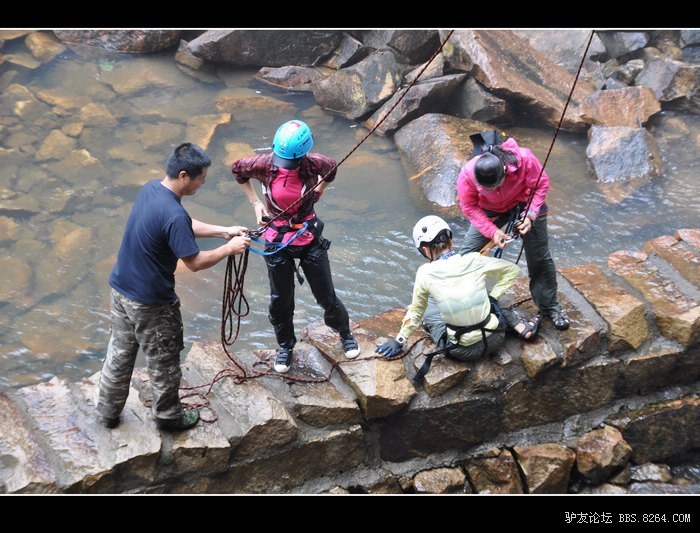 父亲节福州原生态户外俱乐部灵山水库坝降花絮