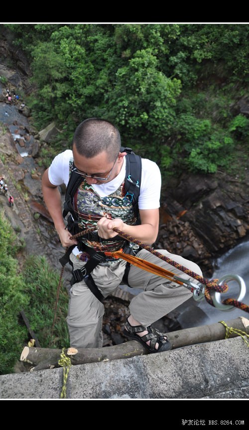 父亲节福州原生态户外俱乐部灵山水库坝降花絮
