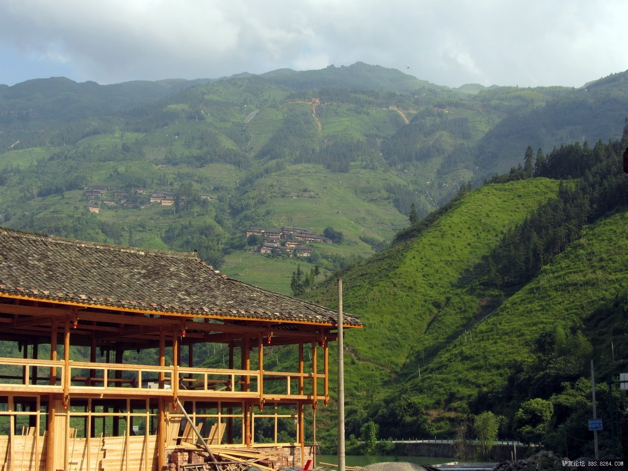 真宝顶,桂北山区道路,骑行,徒步