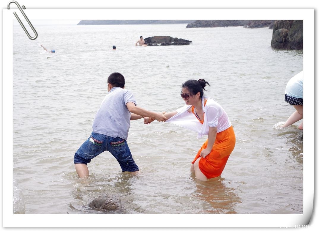 蚁群白沙岛-各种夕阳,各种风景,各种海鲜,比基尼美女,关键是各种晕船