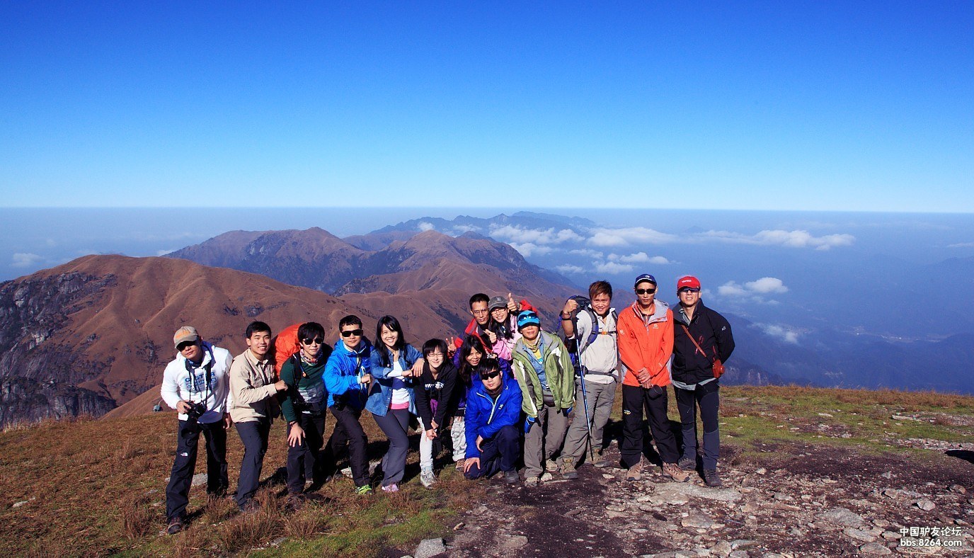 与深秋武功山的一个约会