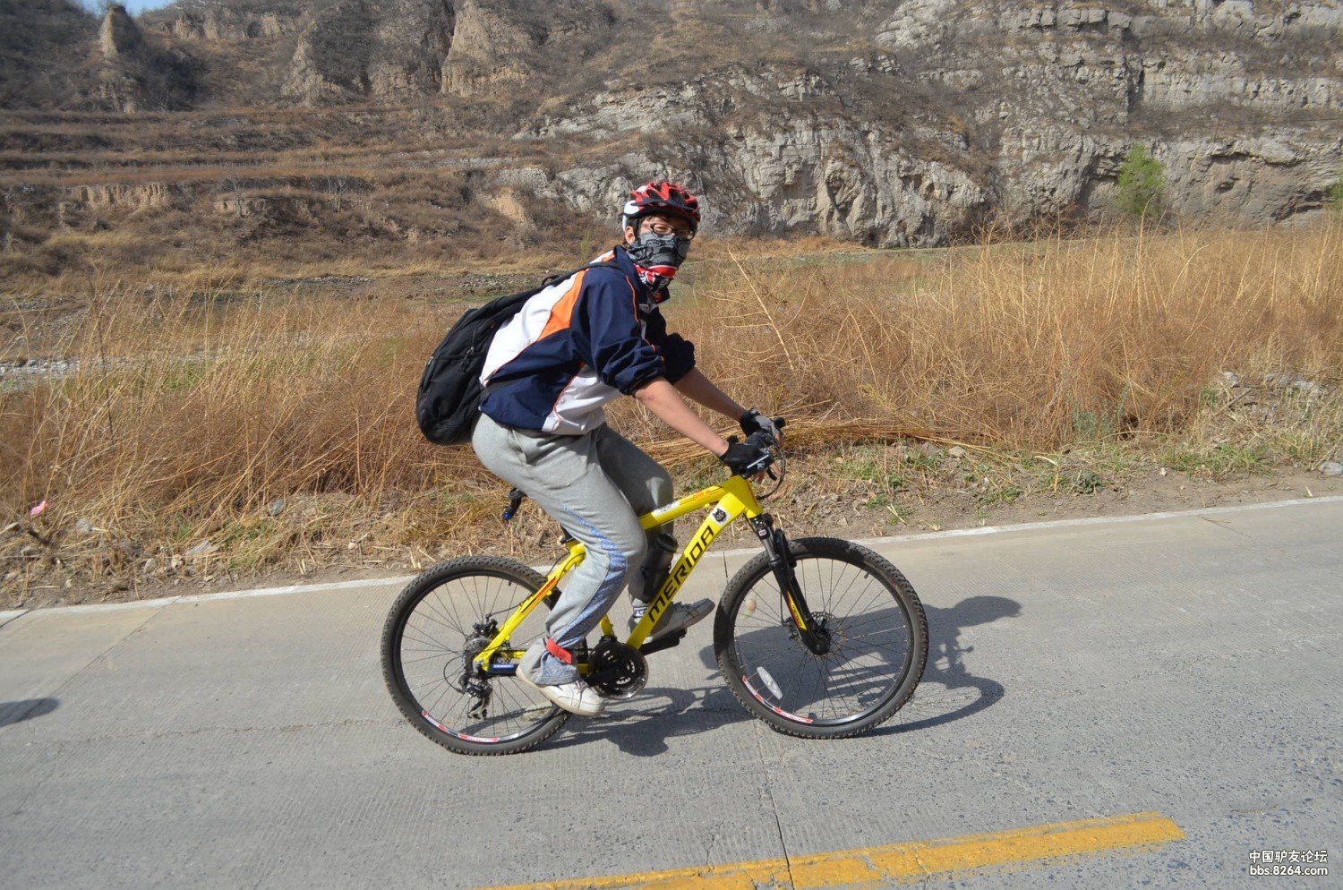 与阳泉驴友一路畅快骑行阳泉娘子关