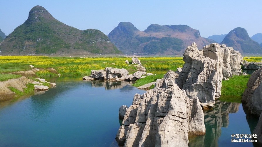 我美丽的家乡柳城独山水库风光