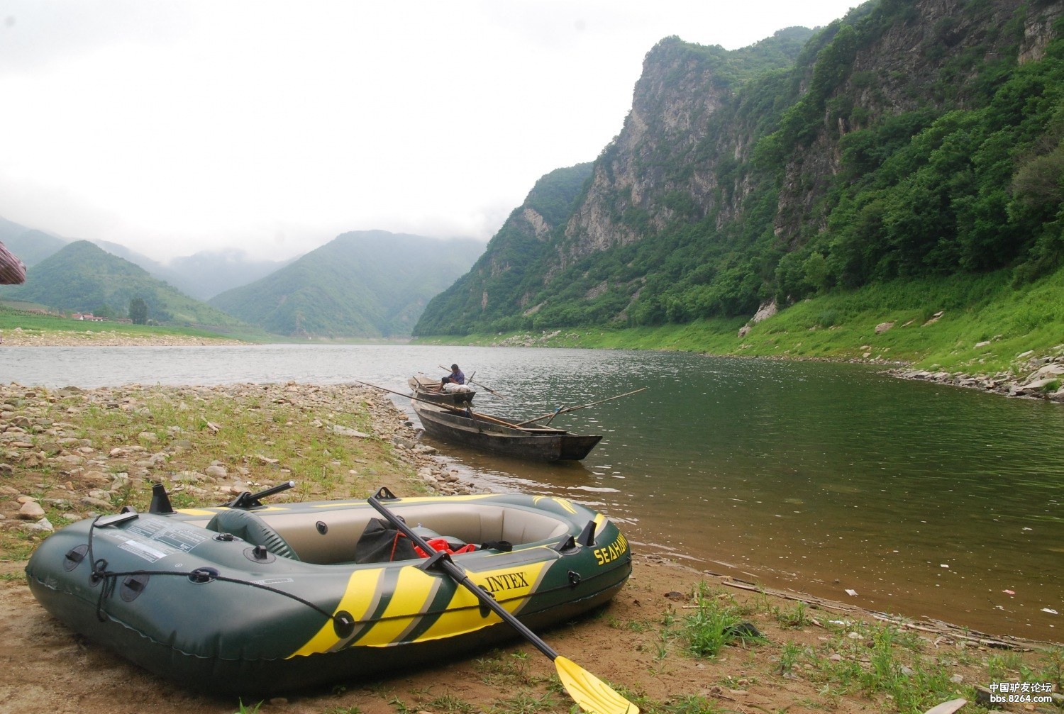 宽甸三江大峡谷漂流记