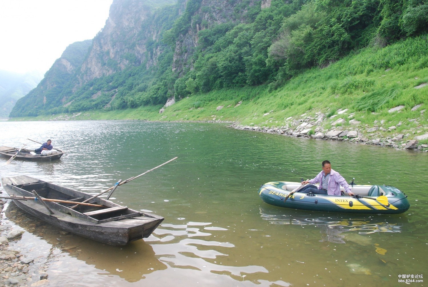 宽甸三江大峡谷漂流记