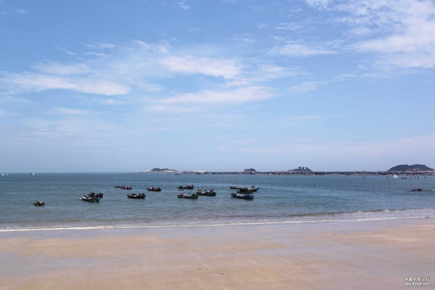 东山岛,漳浦六鳌风车,相同的沙滩相同的海水相同蓝天遇 .