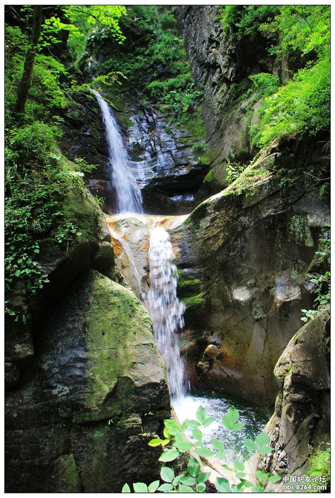 涝峪十里长峡嬉水穿越