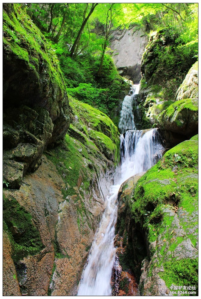 涝峪十里长峡嬉水穿越