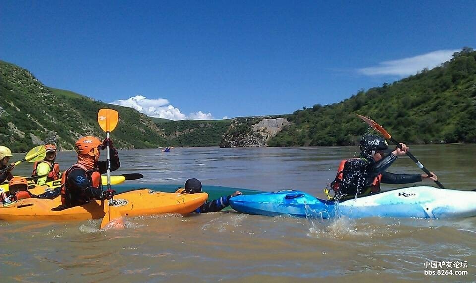 2013爵士冰带队百途riot皮划艇黄河漂流探险3个月全程独家直播