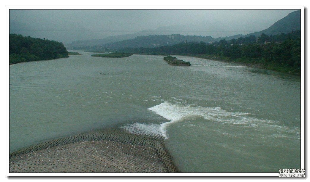 无坝引水水利工程都江堰