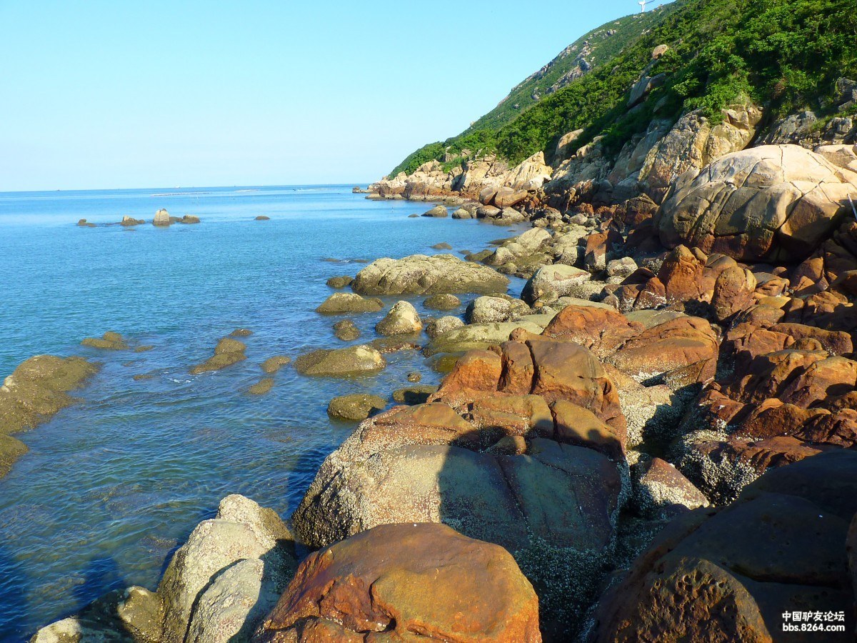 8月10日珠海高栏岛海岸线穿越(作业贴)