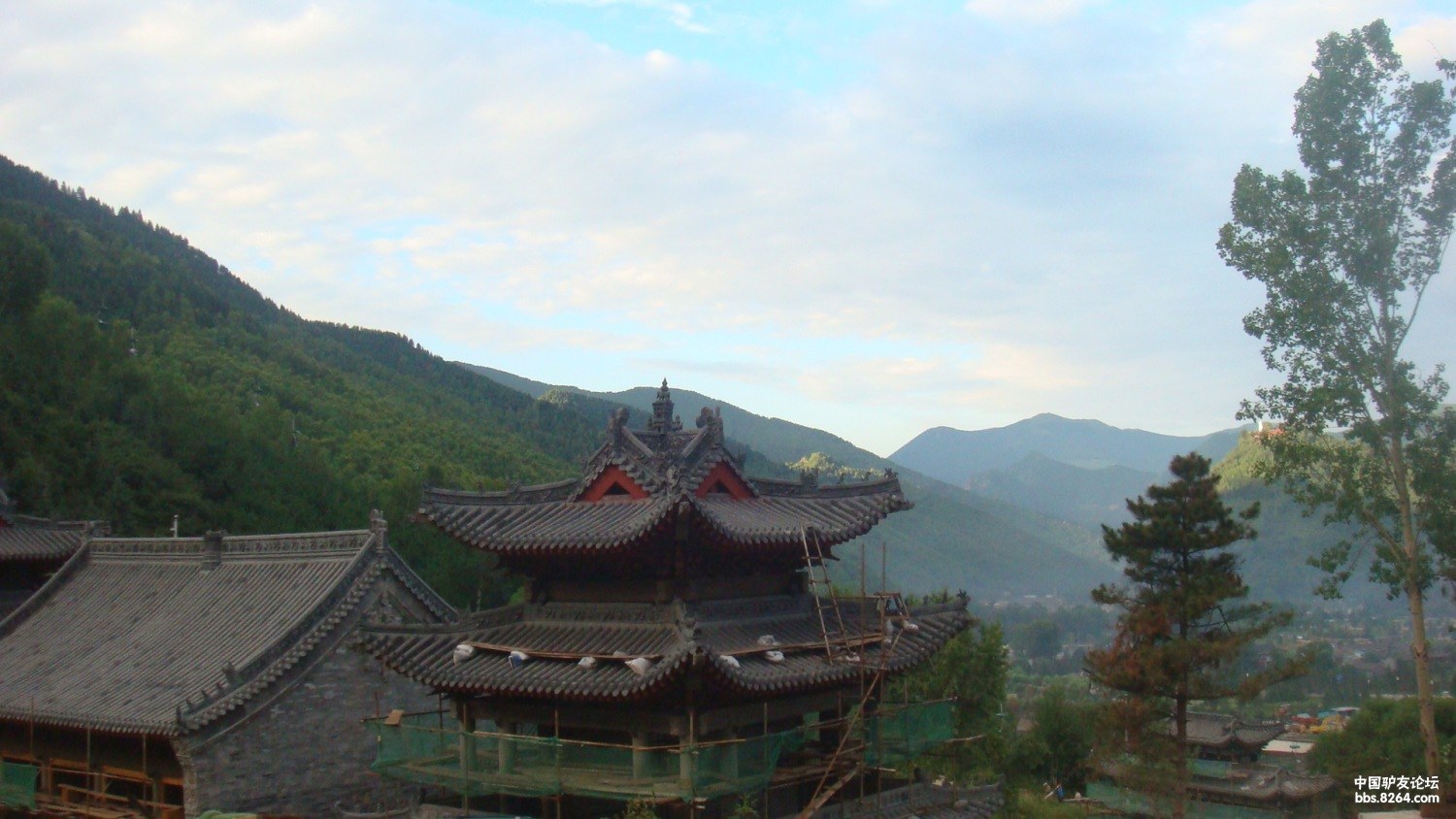 五台山黛螺顶小朝台