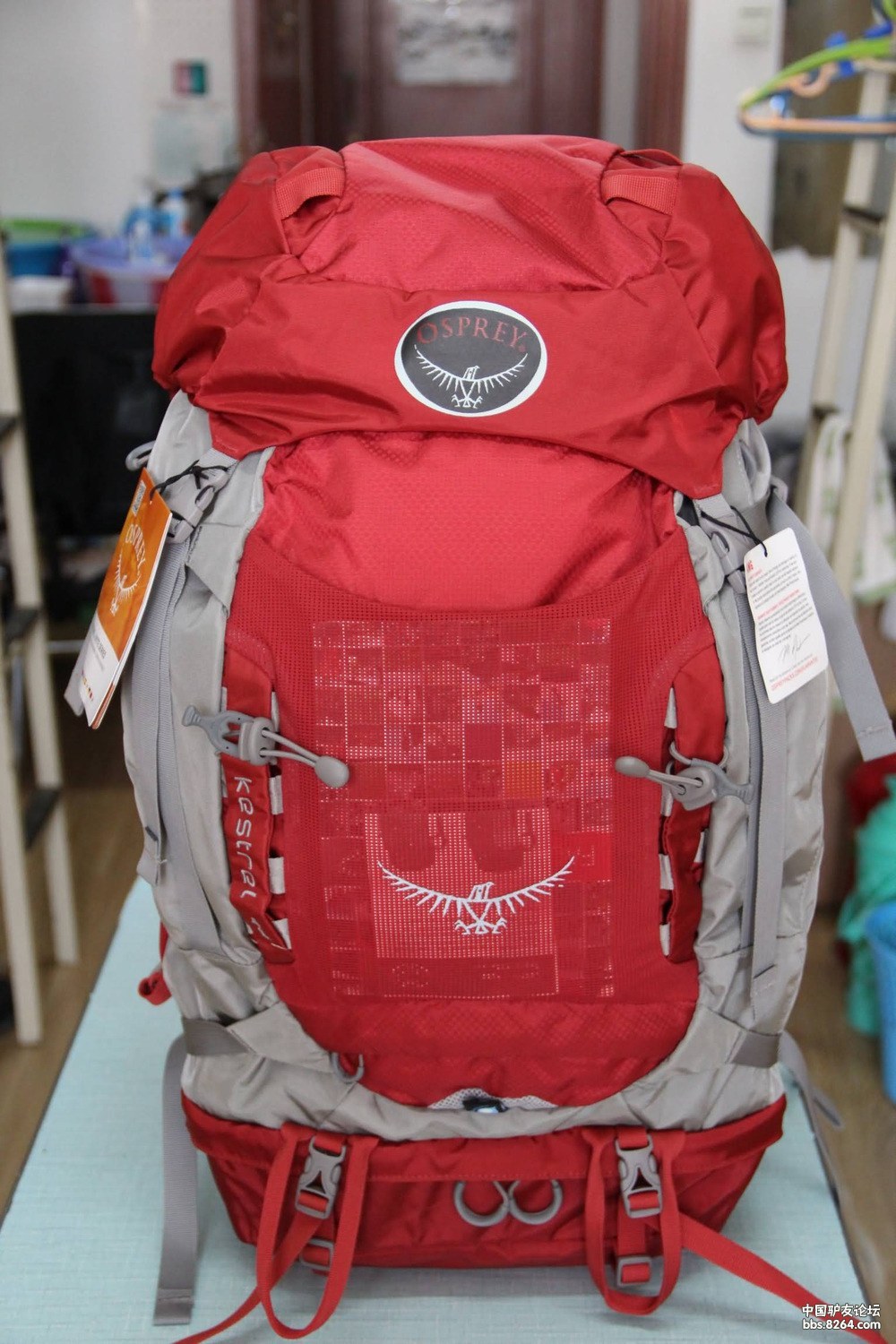 osprey kestrel 小鹰 48 新包开箱照,多图杀猫,让你看清每一个细节