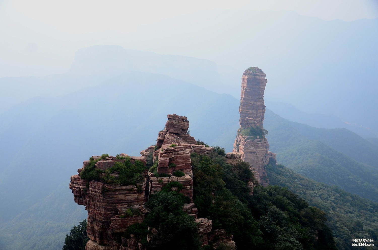 销魂九女峰-----记三地驴友齐聚九女峰
