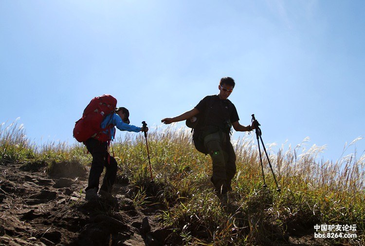 激情穿越武功山我们相约在金顶