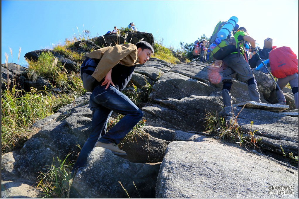 一个新驴的冒险--------国庆跟随猎人户外穿越武功山