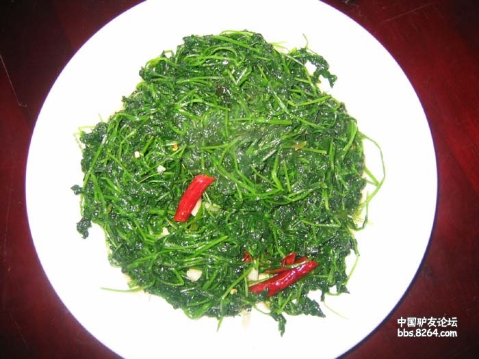 美味野菜抽筋菜照片