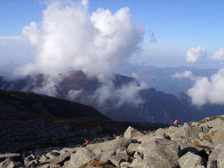 原创艰苦的虐线2009国庆秦岭鳌山太白山重装穿越记行