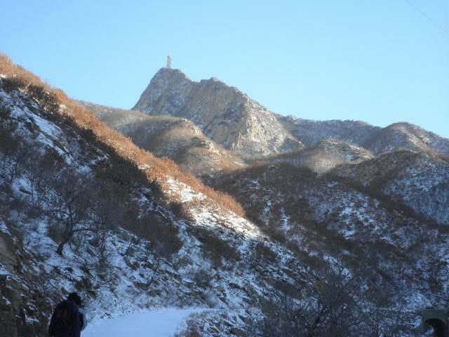 鲅鱼圈驴友群12月5日雪后雪帽山
