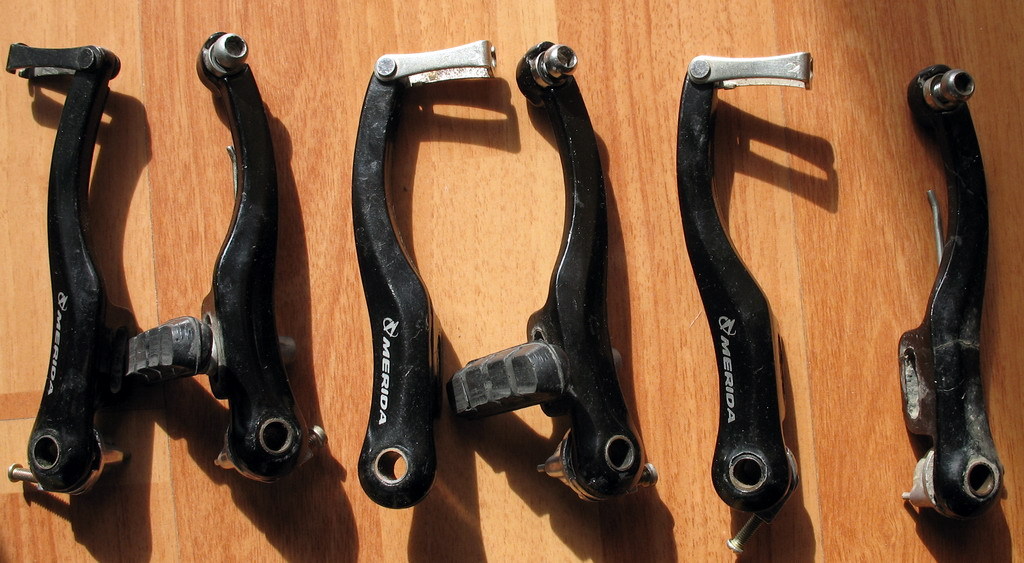 美利达中低档山地车v刹故障解析及应急修理办法骑美利达的都进来