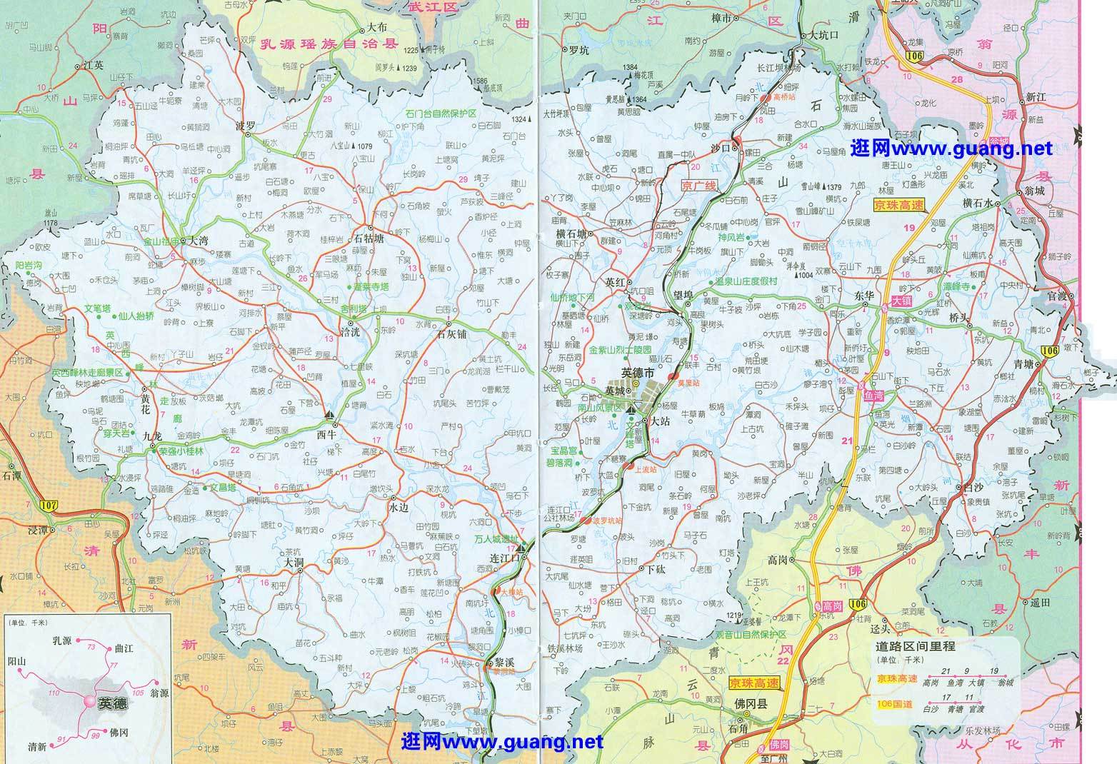 广东清远连山地图,广东清远版,广东清远市(第10页)_大山谷图库