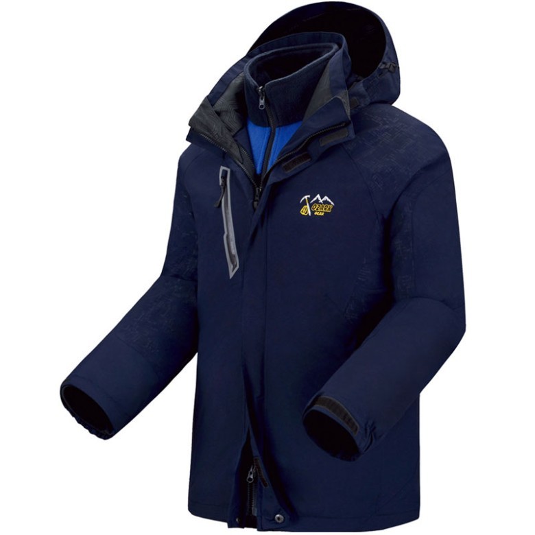 ozark(奥索卡) 男款抓绒内胆三合一冲锋衣 133072