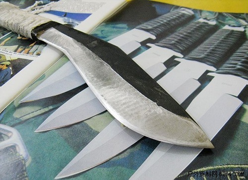 英国廓尔喀部队装备库克利弯刀之diy版图